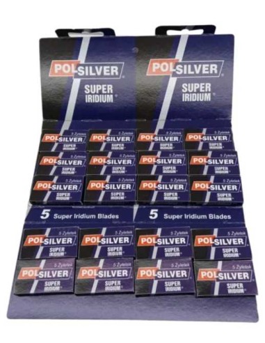 POLSILVER SUPER IRIDIUM Żyletki, 5 szt