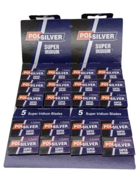 POLSILVER SUPER IRIDIUM Żyletki, 5 szt