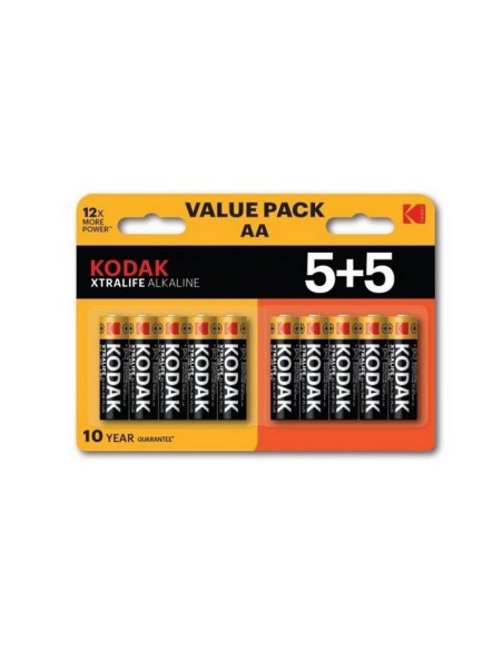 KODAK Bateria alkaliczne XTRALIFE AA LR6 5+5