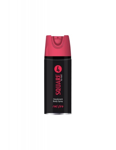 4 SQUARE Dezodorant męski RED FIRE, 150 ml