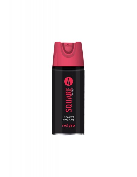 4 SQUARE Dezodorant męski RED FIRE, 150 ml