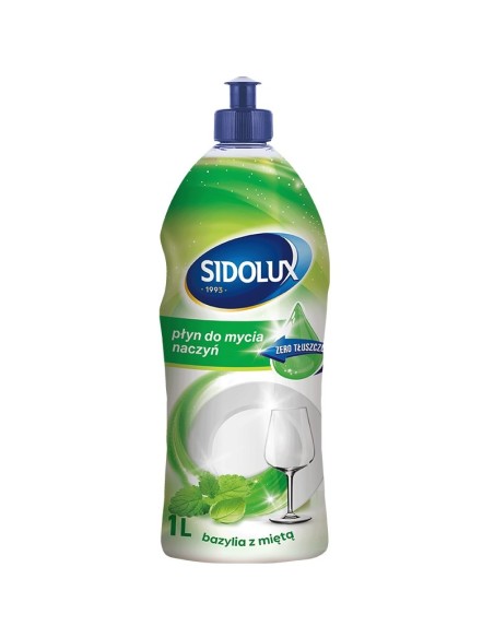 SIDOLUX Płyn do mycia naczyń BAZYLIA I MIĘTA, 1 l
