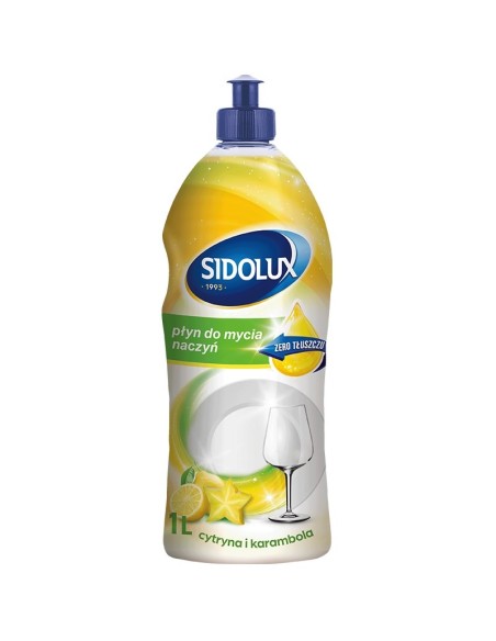 SIDOLUX DISH SPA AROMA BOOST Płyn do mycia naczyń CYTRYNA I KARAMBOLA, 1 l