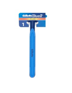 GILLETTE BLUE 2 PLUS Jednorazowa maszynka do golenia dla mężczyzn, 1 szt