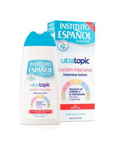 INSTITUTO ESPANOL ULTRATOPIC Mleczko do ciała dla skóry atopowej, 300 ml