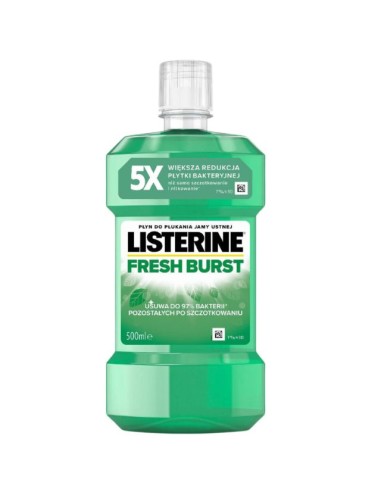 LISTERINE Płyn do płukania jamy ustnej FRESH BURST, 500 ml