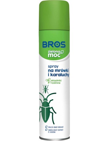 BROS Zielona Moc Spray na mrówki i karaluchy, 300 ml