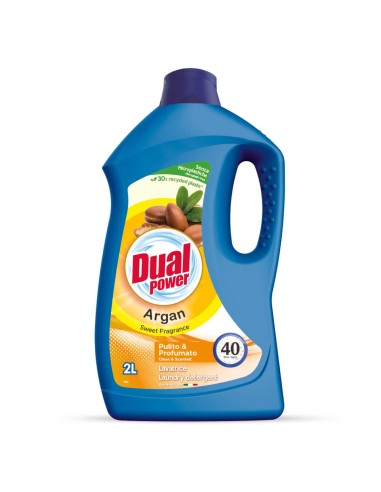 DUAL POWER Płyn do prania ARGAN 40 prań, 2 l