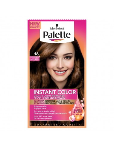 Palette Instant Color Szampon koloryzujący Czekoladowy brąz 16, 25 ml