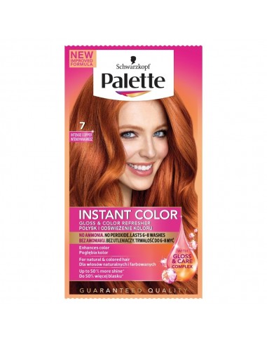 Palette Instant Color szampon koloryzujący Intensywna miedź 7 25ml