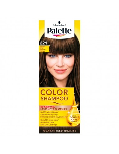 Palette Color Shampoo szampon koloryzujący Średni brąz 221