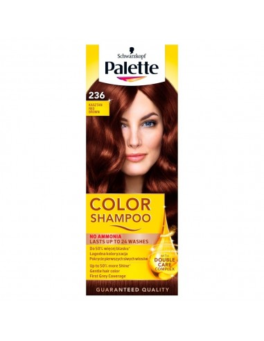 Palette Color Shampoo szampon koloryzujący Kasztan 236