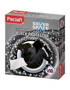 PACLAN Chusteczki do prania wyłapujące kolor BLACK, 10 szt