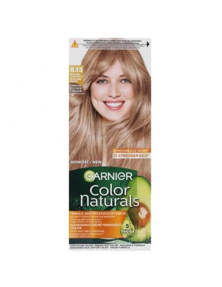 GARNIER COLOR NATURALS Farba do włosów 8.13 NATURALNY JASNY BLOND