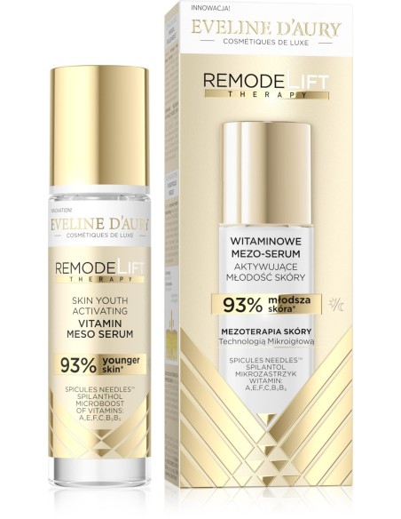 EVELINE D'aury RemodeLift Therapy Witaminowe meso-serum przeciwstarzeniowe, 30 ml