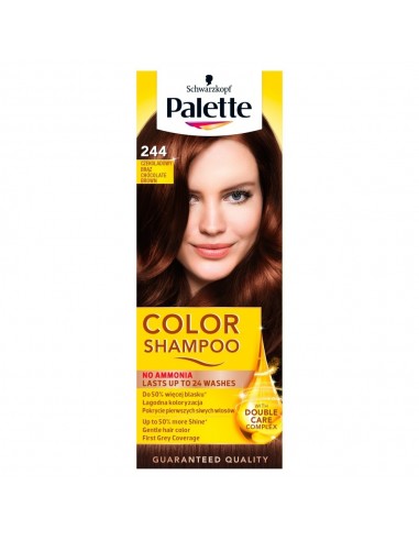 Palette Color Shampoo szampon koloryzujący Czekoladowy brąz 244