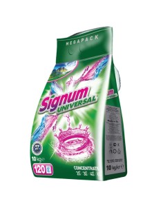 SIGNUM COLOR Proszek do Prania Uniwersalny 120 prań, 10 kg