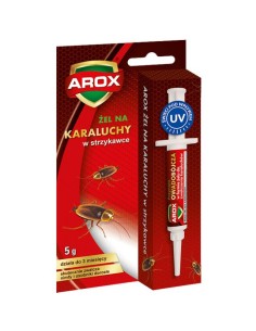 AROX Żel na karaluchy w formie strzykawki, 5g