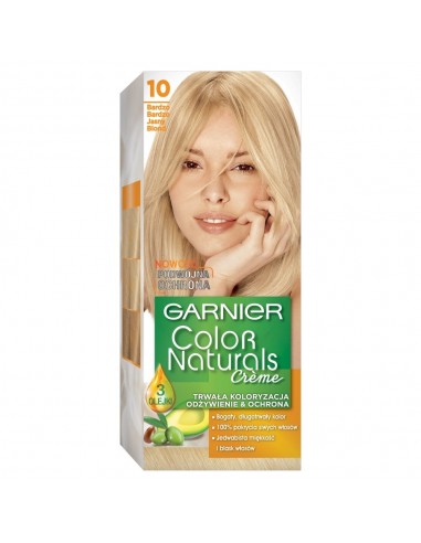 Garnier Color Naturals Creme Farba do włosów 10 Bardzo jasny blond
