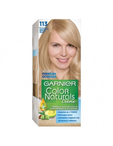 Garnier Color Naturals Creme Farba do włosów 113 Superjasny beżowy blond