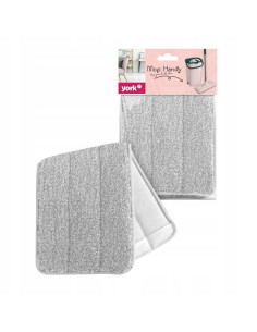 YORK Wkład wymienny z mikrofibry do mopa płaskiego HANDY, 1 szt