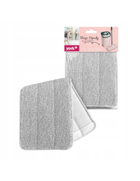 YORK Wkład wymienny z mikrofibry do mopa płaskiego HANDY, 1 szt