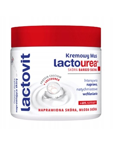 LACTOVIT Lactourea Mus do Ciała, 400 ml
