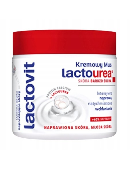 LACTOVIT Lactourea Mus do Ciała, 400 ml