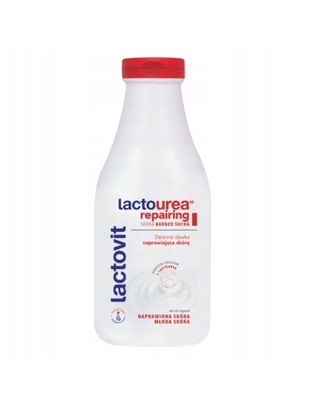Lactovit LactoUrea Repairing Żel do Kąpieli Skóra Bardzo Sucha, 500 ml