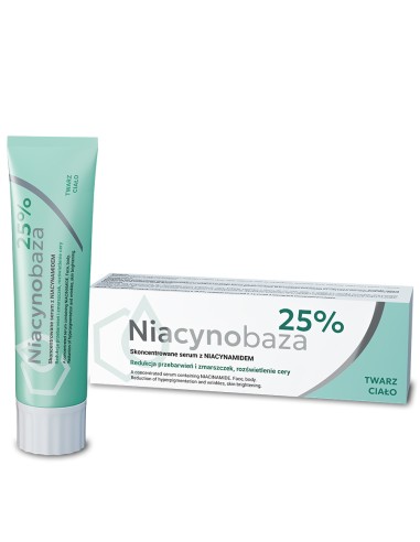 NIACYNOBAZA 25% Skoncentrowane serum z niacynamidem, 30 g