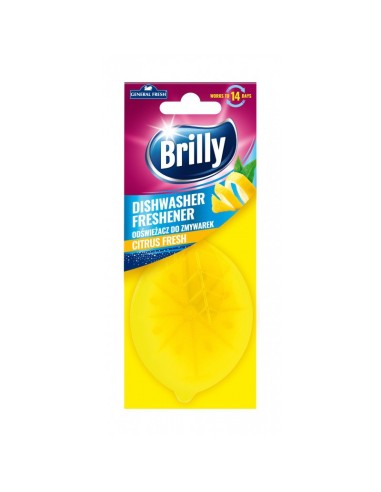BRILLY GENERAL FRESH Odświeżacz do Zmywarki CYTRYNA, 1 szt