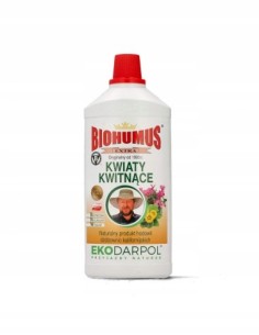EKODARPOL BIOHUMUS Nawóz do kwiatów kwitnących EXTRA, 1 l