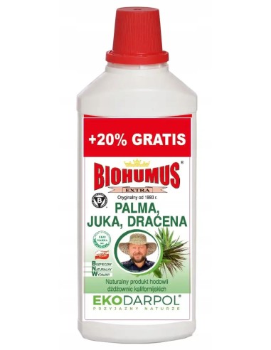 EKODARPOL BIOHUMUS Nawóz Palma, Juka EXTRA, 1 l