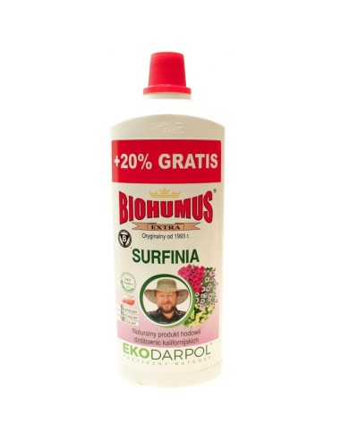 EKODARPOL BIOHUMUS Nawóz do Surfinii EXTRA, 1 l