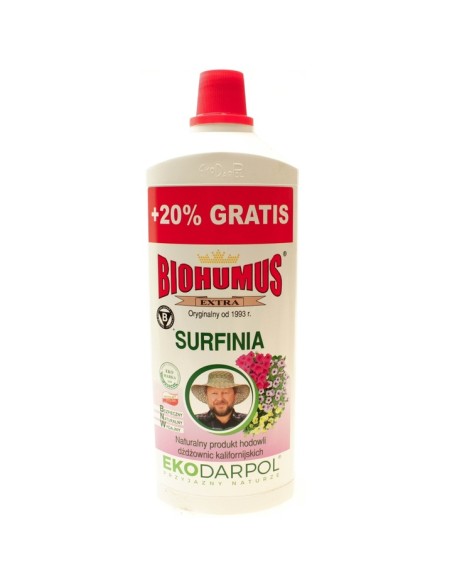 EKODARPOL BIOHUMUS Nawóz do Surfinii EXTRA, 1 l