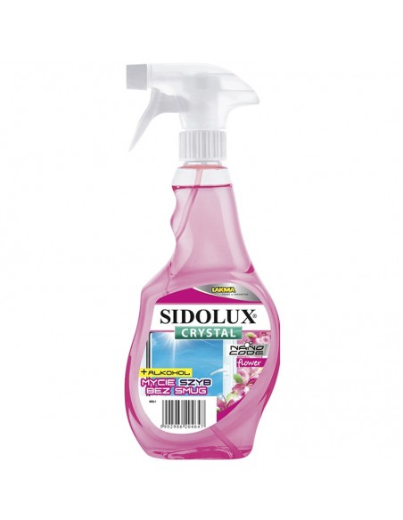 SIDOLUX CRYSTAL płyn do szyb FLOWER, 500 ml 