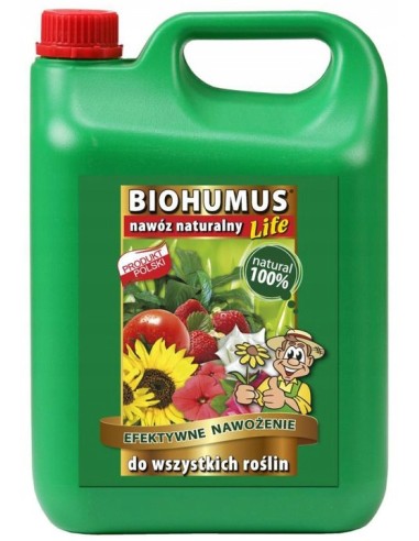 EKODARPOL BIOHUMUS Nawóz uniwersalny do wszystkich roślin, 5 l