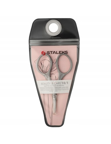 STALEKS Nożyczki Do Skórek Matowe BEAUTY & CARE SBC-10/1, 1 szt