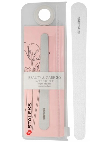 STALEKS Pilnik Laserowy Do Paznokci BEAUTY & CARE 110 mm FBC-20-110, 1 szt