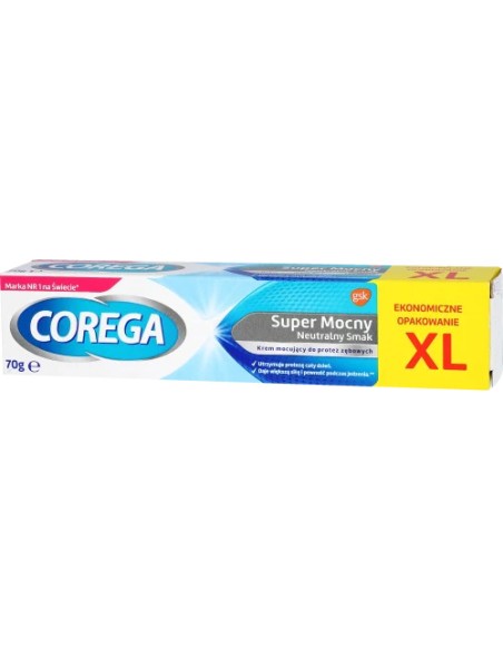 COREGA Super mocny klej mocujący do protez, 70 g