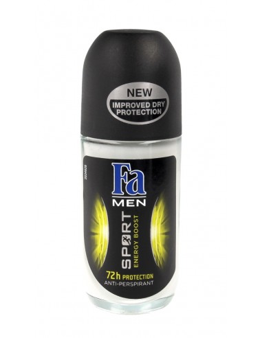 FA Men Sport Energy Boost Antyperspirant w kulce. 50 ml