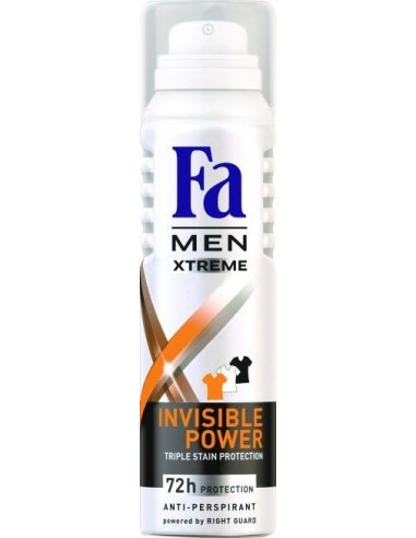 FA Men Xtreme Invisible Power Antyperspirant w sprayu, 150 ml