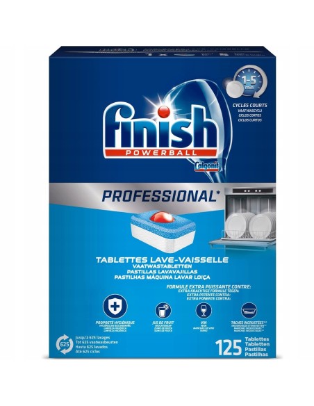 Tabletki do zmywarki FINISH Powerball Professional, 125 szt