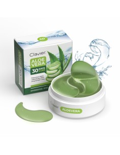 CLAVIER BRIGHT LOOK Płatki pod oczy ALOE VERA, 60 szt