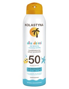 KOLASTYNA Spray ochronny dla dzieci SPF50, 150 ml