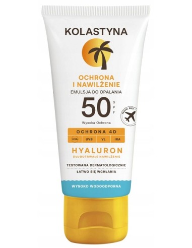 KOLASTYNA SUN Emulsja do opalania SPF50 TRAVEL SIZE, 80 ml