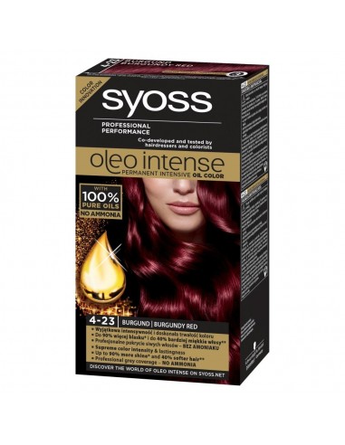 SYOSS Oleo Intense Farba do włosów Burgund 4-23