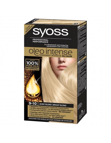 SYOSS Oleo Intense Farba do włosów Jasny blond 9-10