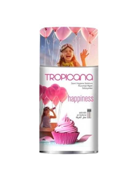 TROPICANA Automatyczny odświeżacz powietrza HAPPINESS, 260 ml wkład