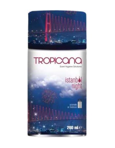 TROPICANA Automatyczny odświeżacz powietrza ISTANBUL NIGHT, 260 ml wkład